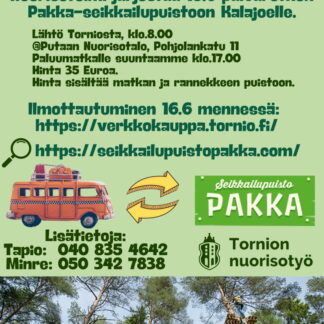 Päiväretki Pakka-seikkailupuistoon Kalajoelle (260435)