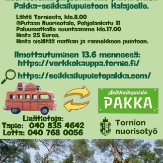 Päiväretki Seikkailupuisto Pakkaan (260450)