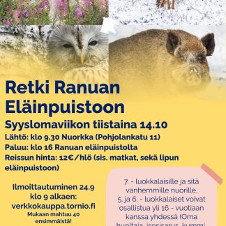 Retki Ranuan Eläinpuistoon