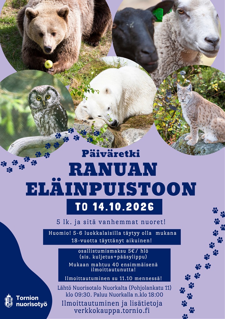 Retki Ranuan Eläinpuistoon